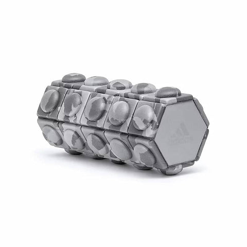Darrahopens Sports & Fitness > Fitness Accessories Adidas Mini Textured Foam Roller Recovery Gym Fitness Sport Physio - Grey Camo