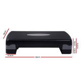 darrahopens Sports & Fitness > Fitness Accessories Aerobic Step Exercise Stepper Steps Fitness Block Bench Riser Home Gym