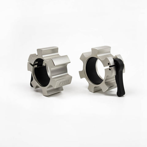 Darrahopens Sports & Fitness > Fitness Accessories Aluminium Olympic Lock Collars Pair Barbell Clamps Clips Quick