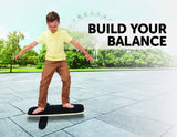darrahopens Sports & Fitness > Fitness Accessories Balance Board Trainer with Stopper Wobble Roller