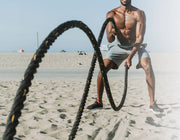 darrahopens Sports & Fitness > Fitness Accessories Battle Rope Dia 3.8cm x 9M length Poly Exercise Workout Strength Training