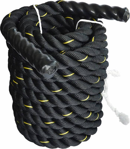darrahopens Sports & Fitness > Fitness Accessories Battle Rope Dia 3.8cm x 9M length Poly Exercise Workout Strength Training
