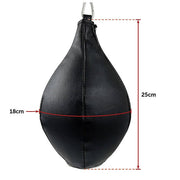 darrahopens Sports & Fitness > Fitness Accessories Boxing Speed Bag CowHide Leather MMA Punching Focus Bag Muay Thai Training Speed