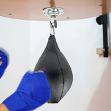 darrahopens Sports & Fitness > Fitness Accessories Boxing Speed Bag CowHide Leather MMA Punching Focus Bag Muay Thai Training Speed