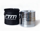 darrahopens Sports & Fitness > Fitness Accessories Chrome Metric Fractional Olympic Weight Plates 0.25 - 1.0kg