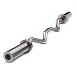 darrahopens Sports & Fitness > Fitness Accessories Chrome Olympic Curl Bar Barbell Heavy Duty EZ with Spring Collars