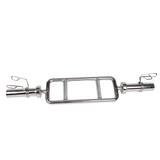 darrahopens Sports & Fitness > Fitness Accessories Chrome Olympic Tricep Bar Barbell Heavy Duty with Spring Collars