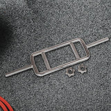 darrahopens Sports & Fitness > Fitness Accessories Chrome Tricep Bar Barbell Heavy Duty with Spinlock Collars