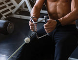 darrahopens Sports & Fitness > Fitness Accessories Close Grip Seated Row Handle Bar Triangle Cable Attachment