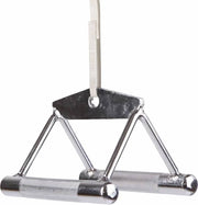 darrahopens Sports & Fitness > Fitness Accessories Close Grip Seated Row Handle Bar Triangle Cable Attachment