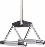darrahopens Sports & Fitness > Fitness Accessories Close Grip Seated Row Handle Bar Triangle Cable Attachment