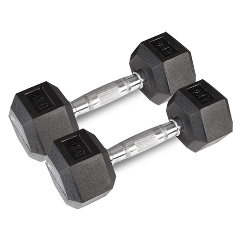 Darrahopens Sports & Fitness > Fitness Accessories CORTEX 4kg Hex Dumbbell (Pair)