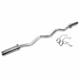 Darrahopens Sports & Fitness > Fitness Accessories CORTEX Olympic Curl Bar with Spring Collar
