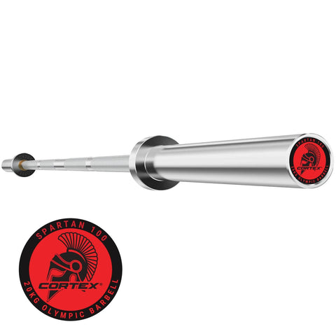 Darrahopens Sports & Fitness > Fitness Accessories CORTEX SPARTAN100 7ft 20kg Olympic Barbell