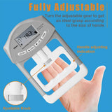 Darrahopens Sports & Fitness > Fitness Accessories Digital Dynamometer Hand Grip Strength Muscle Tester Electronic Power Measure