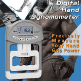 Darrahopens Sports & Fitness > Fitness Accessories Digital Dynamometer Hand Grip Strength Muscle Tester Electronic Power Measure