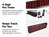 darrahopens Sports & Fitness > Fitness Accessories Digital Timer Interval Fitness Clock