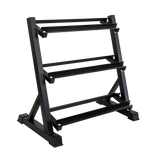 darrahopens Sports & Fitness > Fitness Accessories Dumbbell Rack Storage Stand Hex Weight Heavy Duty 3 Tier Wide Home Gym Fitness