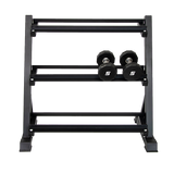 darrahopens Sports & Fitness > Fitness Accessories Dumbbell Rack Storage Stand Hex Weight Heavy Duty 3 Tier Wide Home Gym Fitness