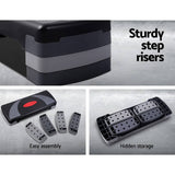 darrahopens Sports & Fitness > Fitness Accessories Everfit 3 Level Aerobic Step Bench