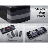 darrahopens Sports & Fitness > Fitness Accessories Everfit 3 Level Aerobic Step Bench
