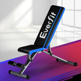 Darrahopens Sports & Fitness > Fitness Accessories Everfit 330KG Weight Bench 10 Levels Adjustable FID Bench Home Gym Bench Press
