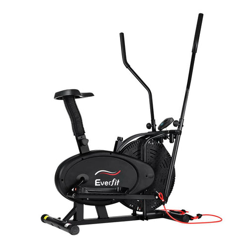 darrahopens Sports & Fitness > Fitness Accessories Everfit 4in1 Elliptical Cross Trainer Exercise Bike Bicycle Home Gym Fitness Machine Running Walking