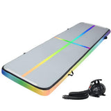 darrahopens Sports & Fitness > Fitness Accessories Everfit 4M Air Track Gymnastics Tumbling Exercise Mat Inflatable Mats 20CM Thick + Pump