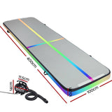 darrahopens Sports & Fitness > Fitness Accessories Everfit 4M Air Track Gymnastics Tumbling Exercise Mat Inflatable Mats + Pump