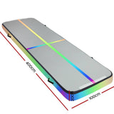 darrahopens Sports & Fitness > Fitness Accessories Everfit 4X1X0.2M Air Track Inflatable Tumbling Mat Gymnastics Yoga Mat