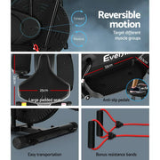 darrahopens Sports & Fitness > Fitness Accessories Everfit 5in1 Elliptical Cross Trainer Exercise Bike Bicycle Home Gym Fitness Machine Running Walking