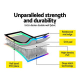 darrahopens Sports & Fitness > Fitness Accessories Everfit 5M Air Track Gymnastics Tumbling Exercise Mat Inflatable Mats + Pump