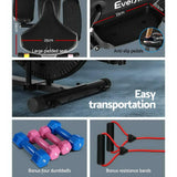 darrahopens Sports & Fitness > Fitness Accessories Everfit 6in1 Elliptical Cross Trainer Exercise Bike Bicycle Home Gym Fitness Machine Running Walking