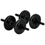 darrahopens Sports & Fitness > Fitness Accessories Everfit 7KG Dumbbells Dumbbell Set Weight Plates Home Gym Fitness Exercise