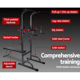 darrahopens Sports & Fitness > Fitness Accessories Everfit 9-IN-1 Power Tower Weight Bench Multi-Function Station