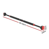 Darrahopens Sports & Fitness > Fitness Accessories Everfit Adjustable Doorway Pull Up Bar 90CM-125CM Chin Up Bar Level Meter 300KG