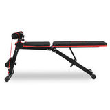 darrahopens Sports & Fitness > Fitness Accessories Everfit Adjustable FID Weight Bench Fitness Flat Incline Gym Home Steel Frame