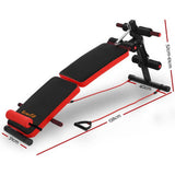 darrahopens Sports & Fitness > Fitness Accessories Everfit Adjustable Sit Up Bench Press Weight Gym Home Exercise Fitness Decline