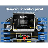 darrahopens Sports & Fitness > Fitness Accessories Everfit Electric Treadmill 420mm 18kmh Home Gym Exercise Machine Fitness Equipment Physical