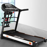 darrahopens Sports & Fitness > Fitness Accessories Everfit Electric Treadmill 450mm 18kmh 3.5HP Auto Incline Home Gym Run Exercise Machine Fitness Dumbbell Massager Sit Up Bar