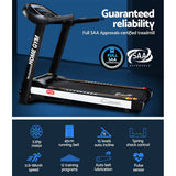 darrahopens Sports & Fitness > Fitness Accessories Everfit Electric Treadmill 45cm Incline Running Home Gym Fitness Machine Black