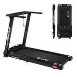 darrahopens Sports & Fitness > Fitness Accessories Everfit Electric Treadmill Home Gym Exercise Running Machine Fitness Equipment Compact Fully Foldable 420mm Belt Black