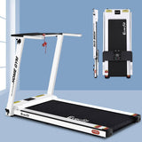 darrahopens Sports & Fitness > Fitness Accessories Everfit Electric Treadmill Home Gym Exercise Running Machine Fitness Equipment Compact Fully Foldable 420mm Belt White