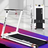 darrahopens Sports & Fitness > Fitness Accessories Everfit Electric Treadmill Home Gym Exercise Running Machine Fitness Equipment Compact Fully Foldable 420mm Belt White