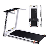 darrahopens Sports & Fitness > Fitness Accessories Everfit Electric Treadmill Home Gym Exercise Running Machine Fitness Equipment Compact Fully Foldable 420mm Belt White