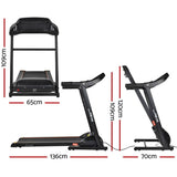 darrahopens Sports & Fitness > Fitness Accessories Everfit Electric Treadmill MIG41 40cm Running Home Gym Machine Fitness 12 Speed Level Foldable Design