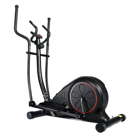 darrahopens Sports & Fitness > Fitness Accessories Everfit Elliptical Cross Trainer Exercise Bike Fitness Equipment Home Gym Black