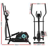 darrahopens Sports & Fitness > Fitness Accessories Everfit Exercise Bike Elliptical Cross Trainer Bicycle Home Gym Fitness Machine