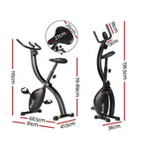 darrahopens Sports & Fitness > Fitness Accessories Everfit Exercise Bike X-Bike Folding Magnetic Bicycle Cycling Flywheel Fitness Machine