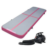 darrahopens Sports & Fitness > Fitness Accessories Everfit GoFun 3X1M Inflatable Air Track Mat with Pump Tumbling Gymnastics Pink